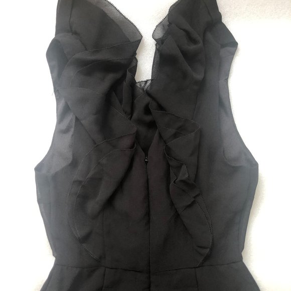 C/MEO Collective Black Ruffle Romper Playsuit - Picture 12 of 15